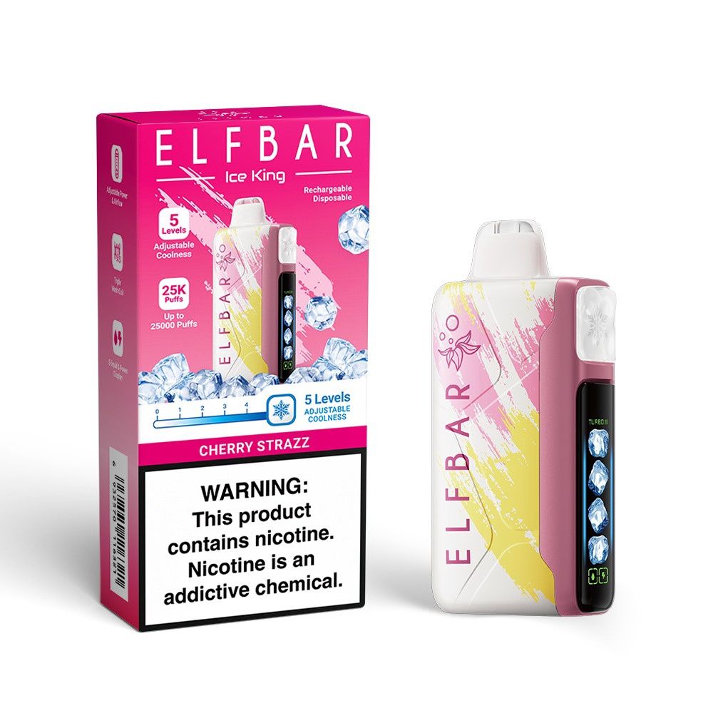 Elfbar Ice King 25k Cherry Strazz 50mg