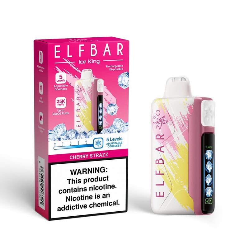 Elfbar Ice King 25k Cherry Strazz 50mg