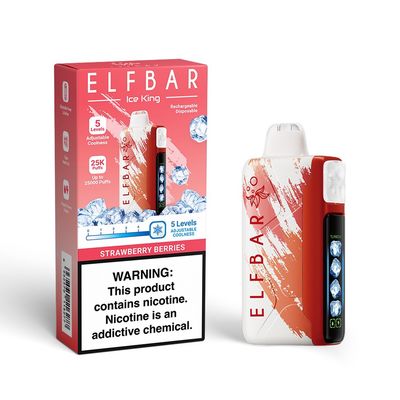 Elfbar Ice King 25k Strawberry Berries 50mg