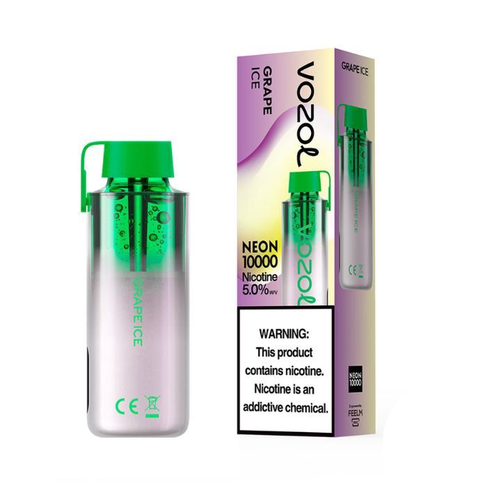 Vozol Neon 10k Grape Ice 50mg