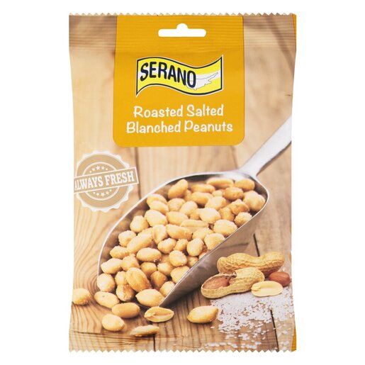 Serano Mini Salted Blanched Peanuts 50GR