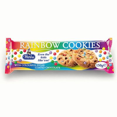 Merba Rainbow Cookies - 150GR
