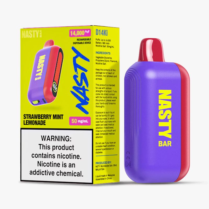 Nasty Bar D14KI - Strawberry Mint Lemonade