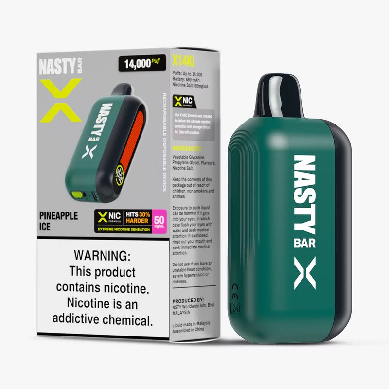 Nasty Bar X14KI - Pineapple Ice