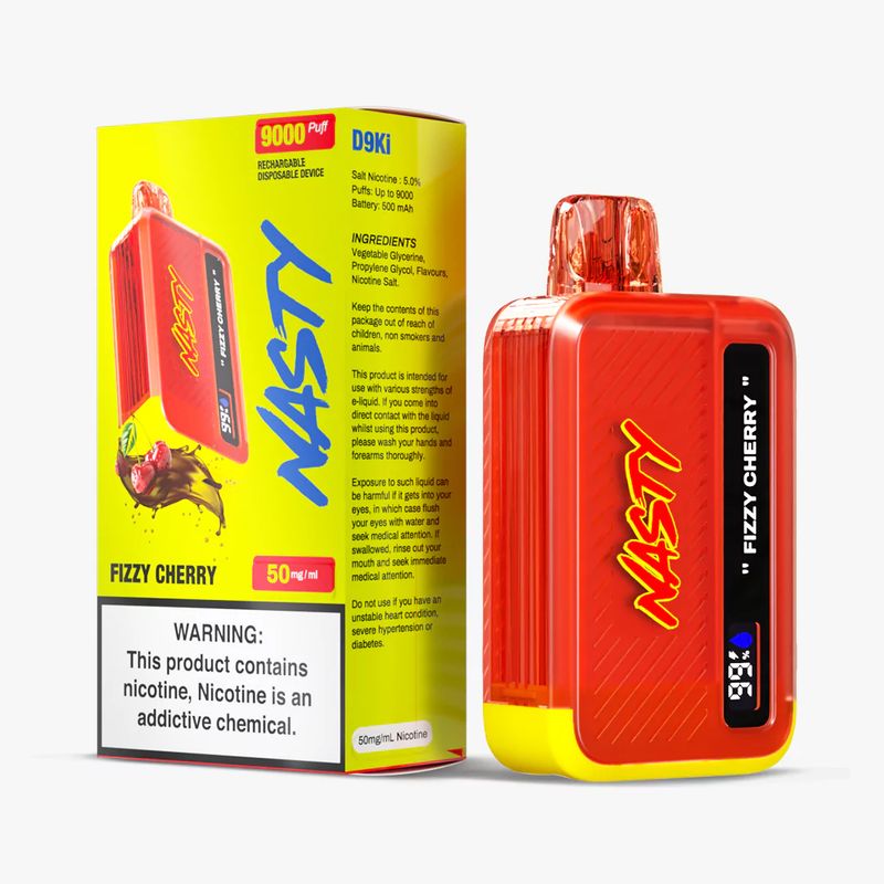 Nasty Bar D9KI - Fizzy Cherry 50mg