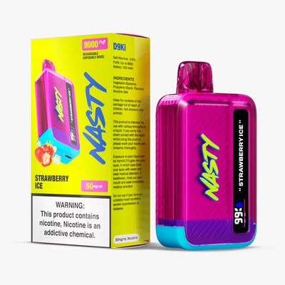 Nasty D9KI - Strawberry Ice 50mg
