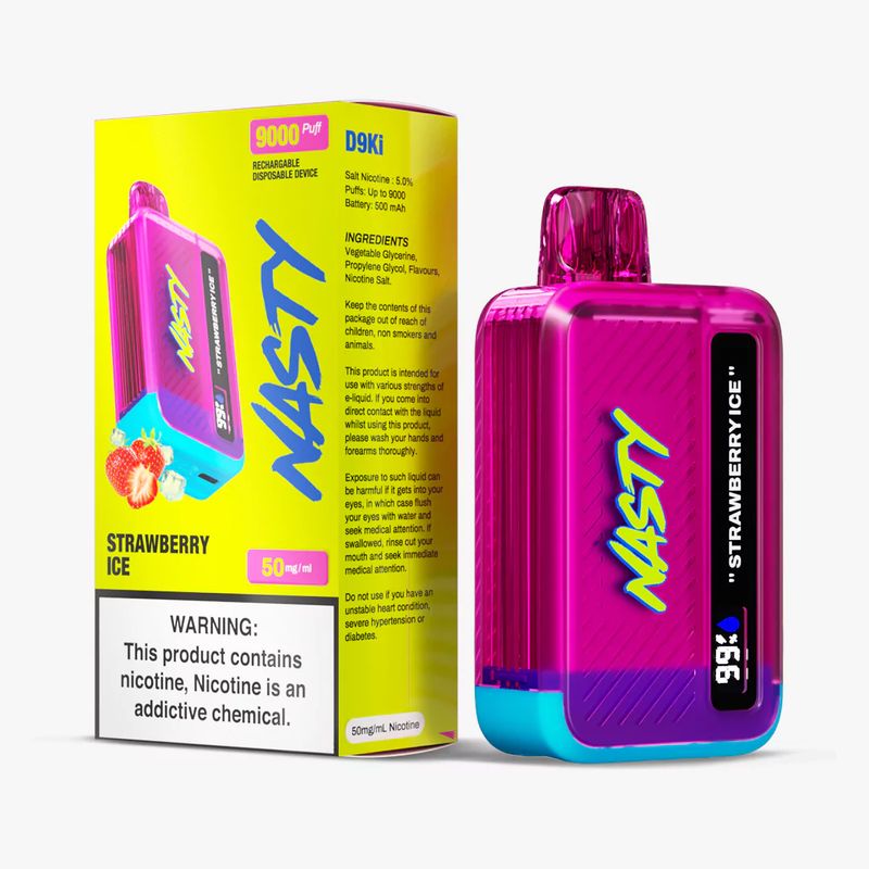 Nasty Bar D9KI - Strawberry Ice 50mg