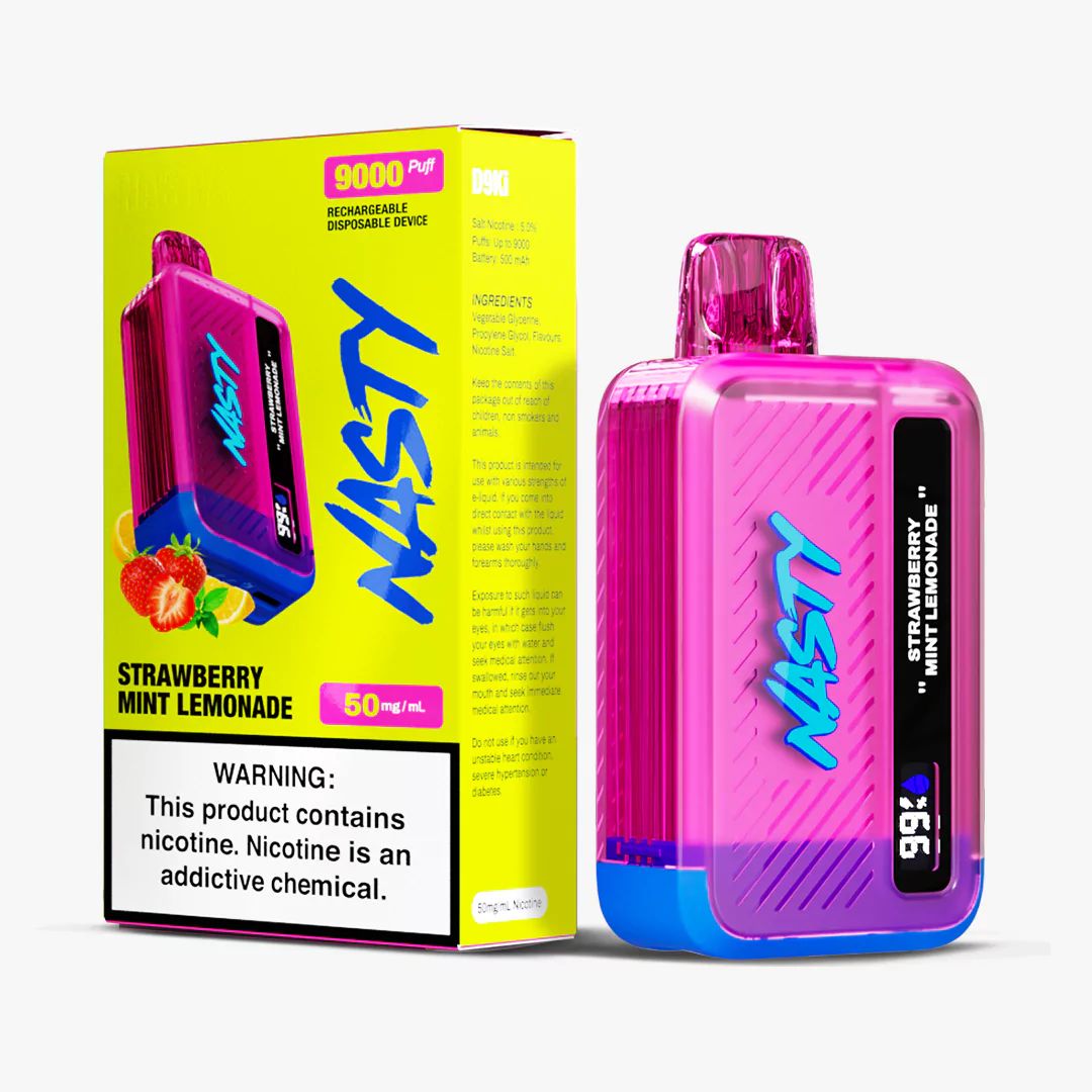 Nasty Bar D9Ki - Strawberry Mint Lemonade 50mg