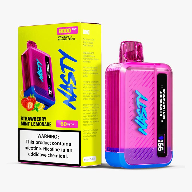 Nasty Bar D9Ki - Strawberry Mint Lemonade 50mg