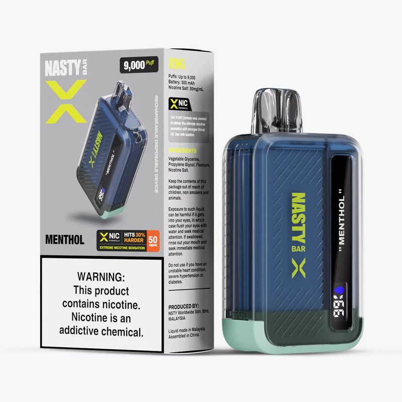 Nasty Bar X9KI - Menthol