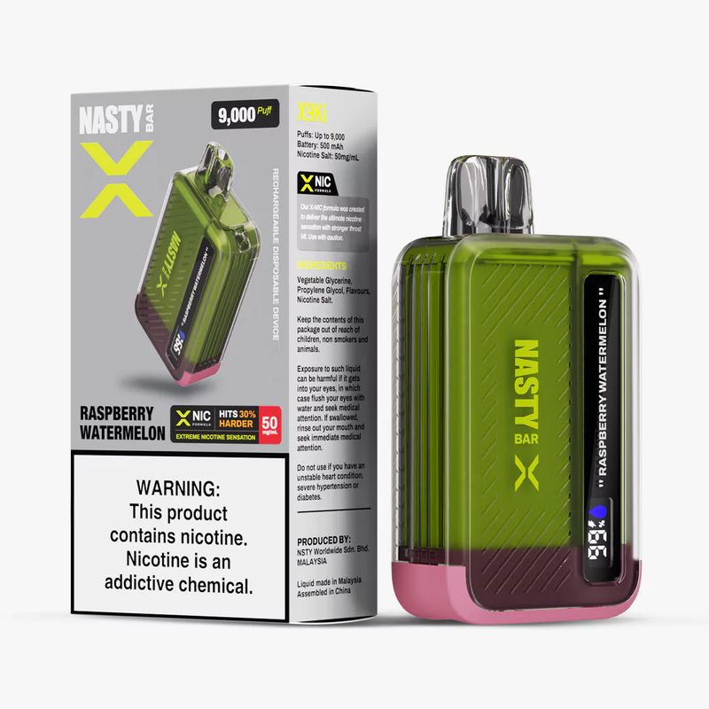 Nasty Bar X9KI - Raspberry Watermelon
