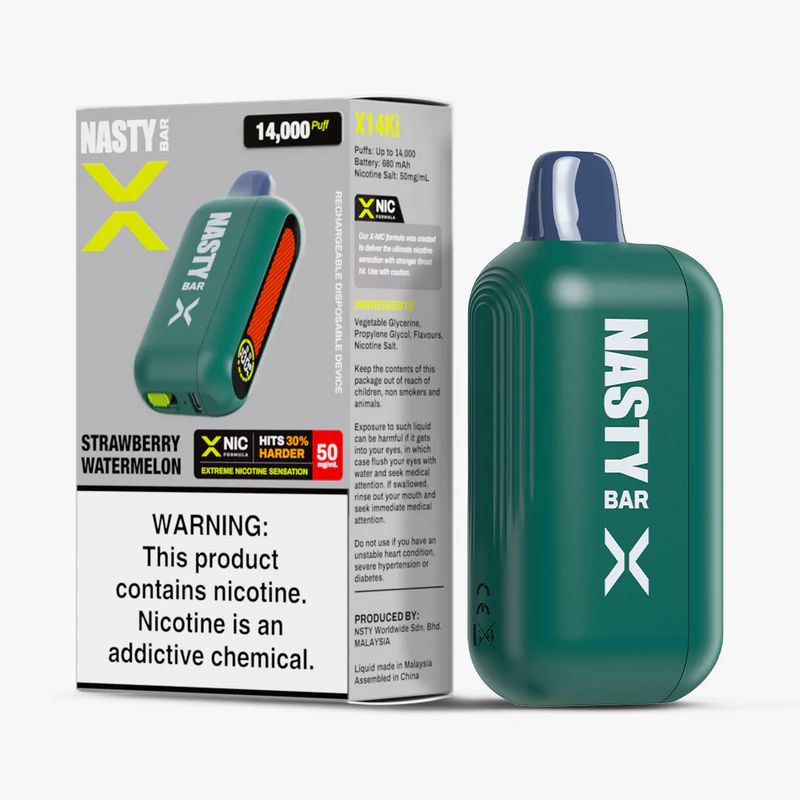 Nasty Bar X14KI - Strawberry Watermelon