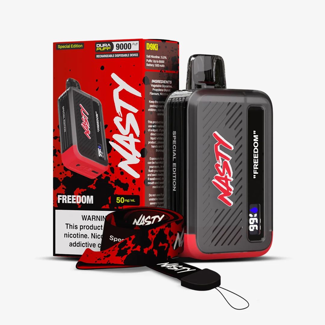 Nasty Bar Special Edition D9Ki - Freedom (Cherry Grape Plum) 50mg