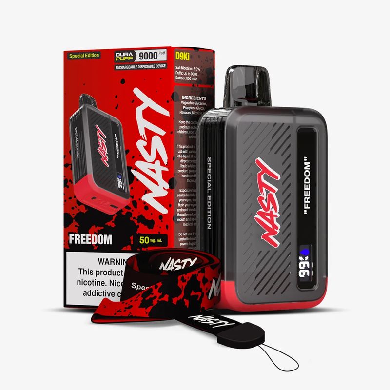 Nasty Bar D9Ki - Freedom (Cherry Grape Plum) 50mg