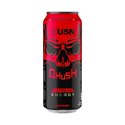 USN Qhush Energy Red Rush 500ml