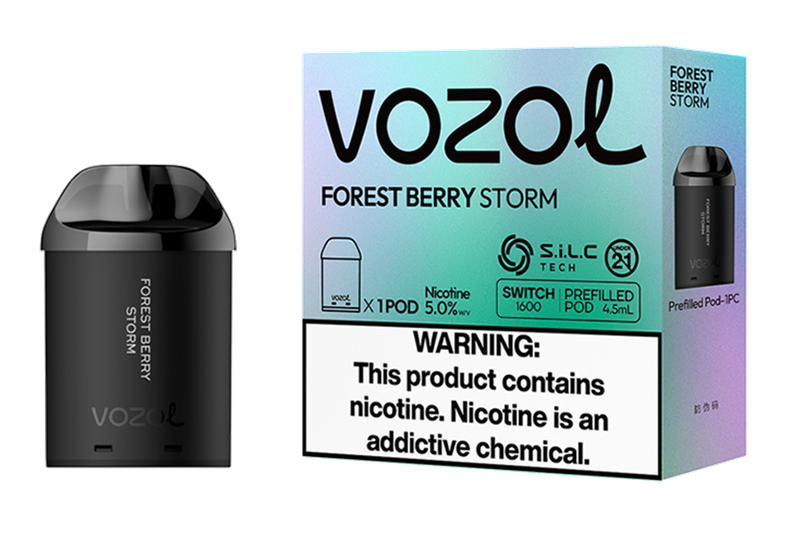 Vozol Switch 1600 – Forest Berry Storm Pod