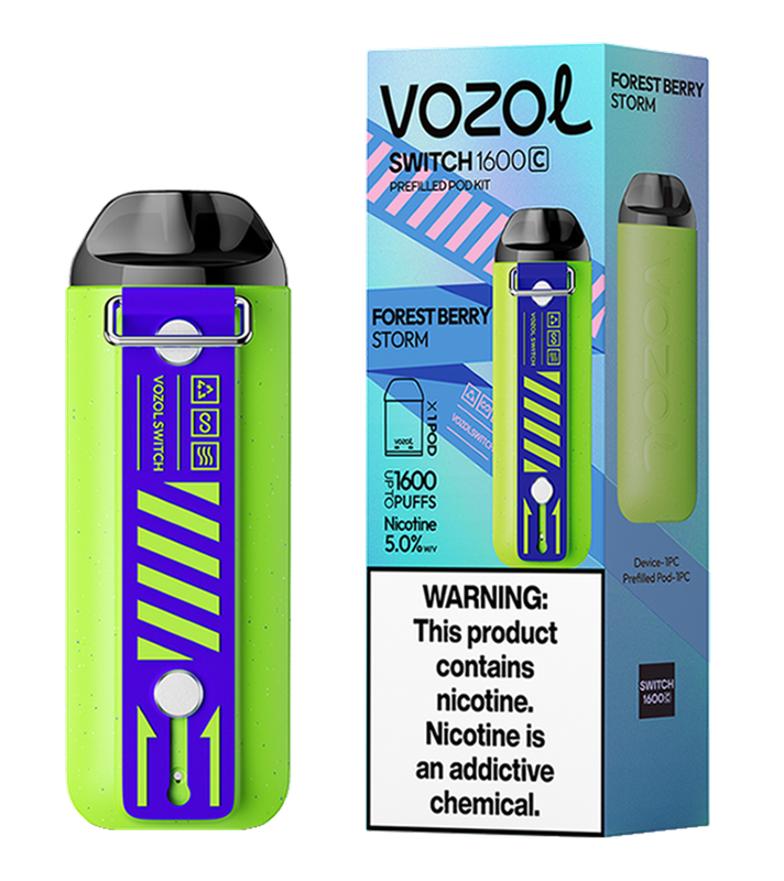 Vozol Switch 1600 – Forest Berry Storm Kit