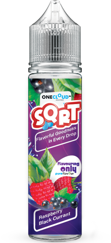 One Cloud SQRT Raspberry Blackcurrant 60ml (Longfill)