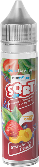 One Cloud SQRT Strawberry Peach 60ml (Longfill)