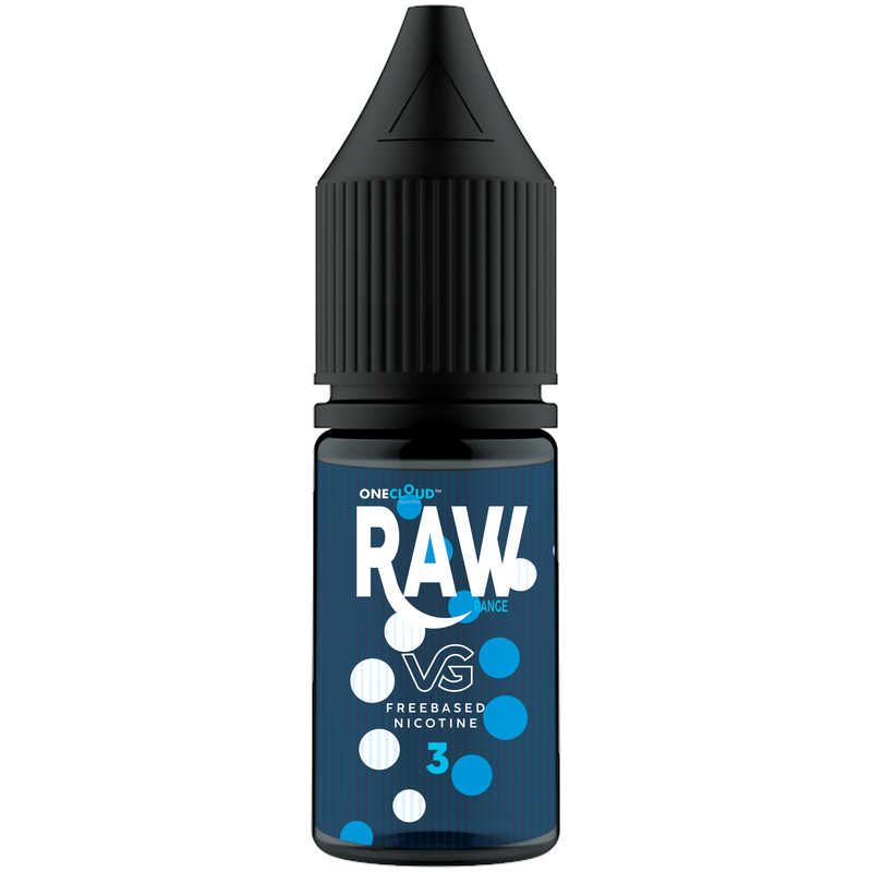 RAW - Nic Shot - 36mg 10ml (Freebase) - For 120ml Longfills