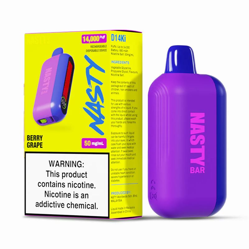 Nasty Bar D14KI - Berry & Grape
