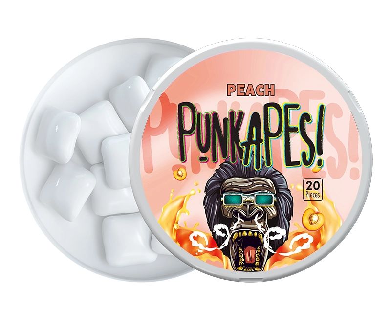 Punkapes Niconite Gum Peach 3mg