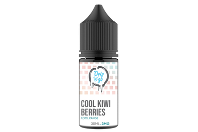 Drip 'n' Go - Cool Kiwi Berries 30ml (3mg Nic Salt)