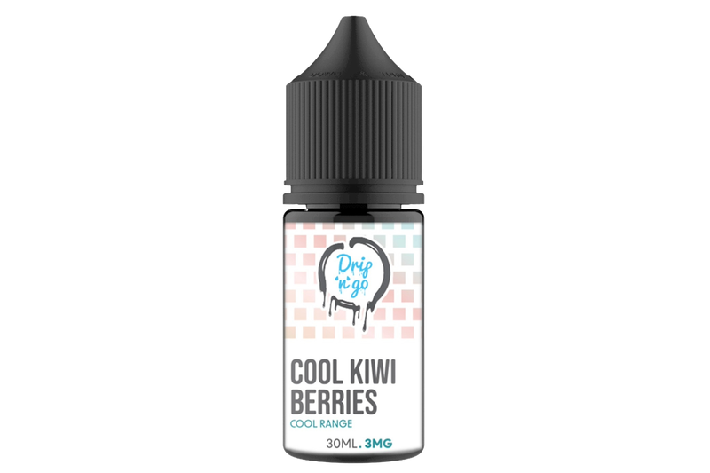 Drip 'n' Go - Cool Kiwi Berries 30ml (3mg Nic Salt)