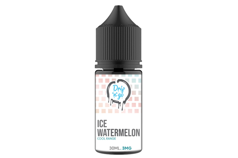 Drip 'n' Go - Ice Watermelon 30ml (3mg Nic Salt)