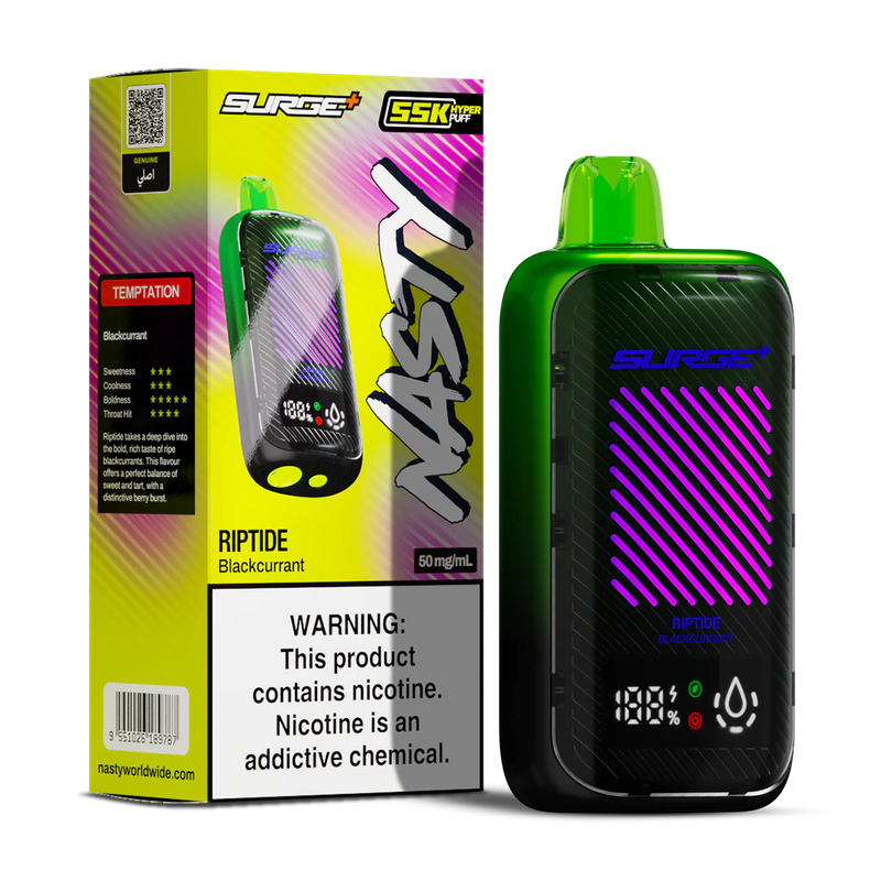 Nasty Surge 55k Blackcurrant 50mg