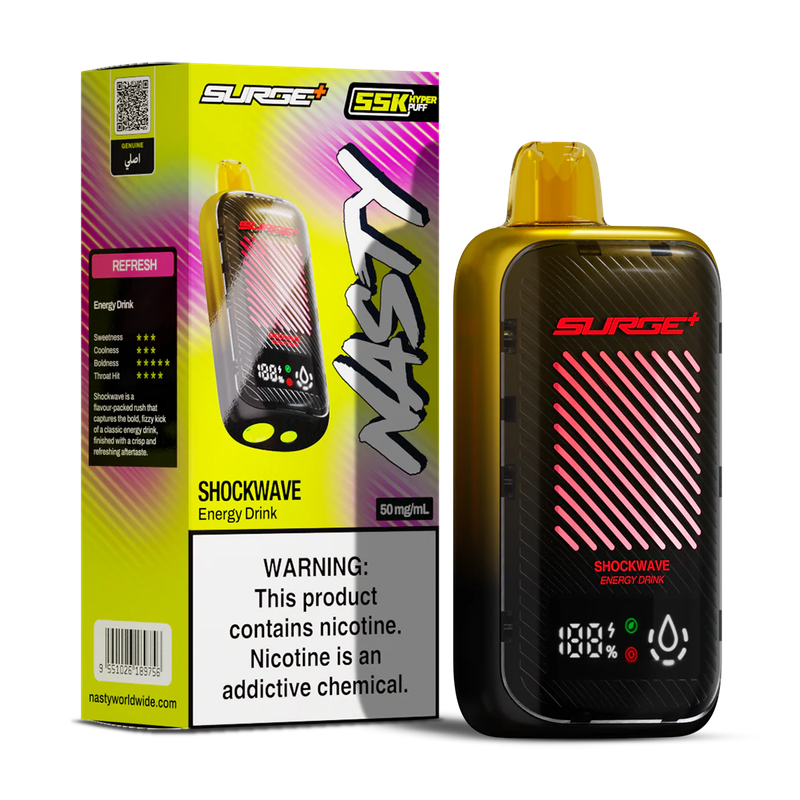 Nasty Surge 55k Energy Drink 50mg