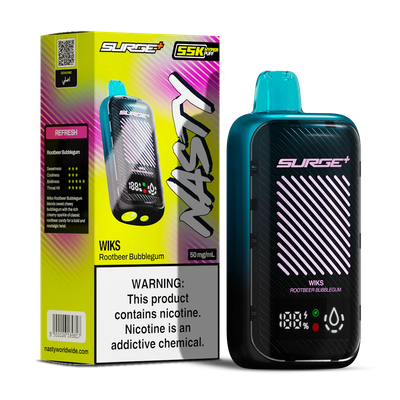 Nasty Surge 55k Rootbeer Bubblegum 50mg