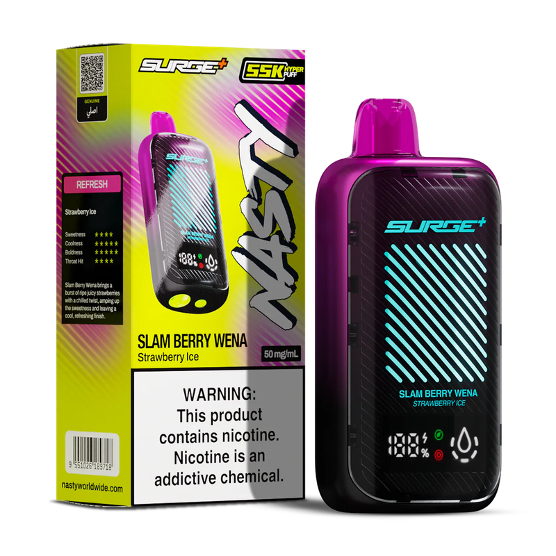 Nasty Surge 55k Strawberry Ice 50mg