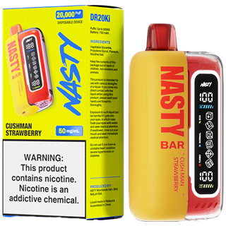 Nasty Bar DR20KI - Cushman Strawberry 50mg