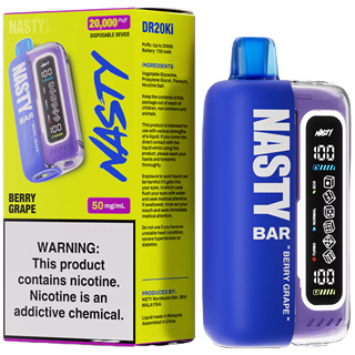 Nasty Bar DR20KI - Berry Grape 50mg