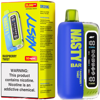 Nasty Bar DR20KI - Raspberry Twist 50mg