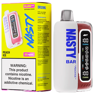 Nasty DR20KI - Peach Ice 50mg