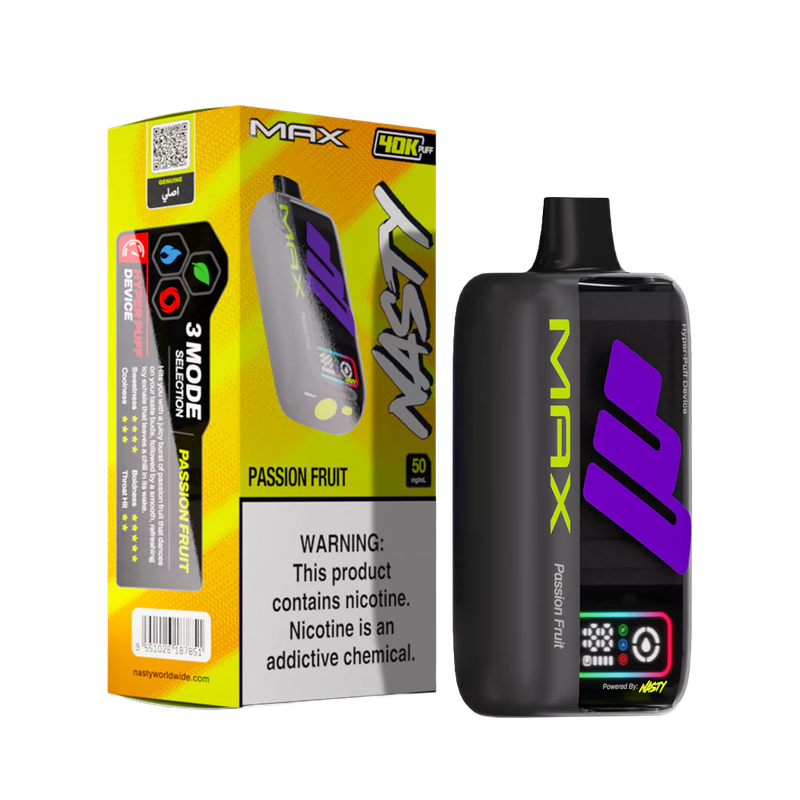 Nasty Max 40k Passion Fruit 50mg