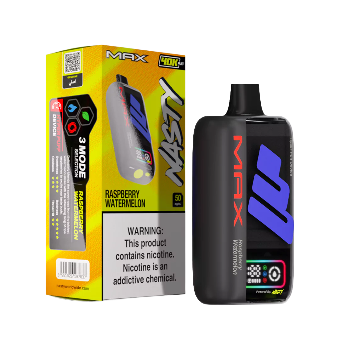 Nasty Max 40k Raspberry Watermelon 50mg