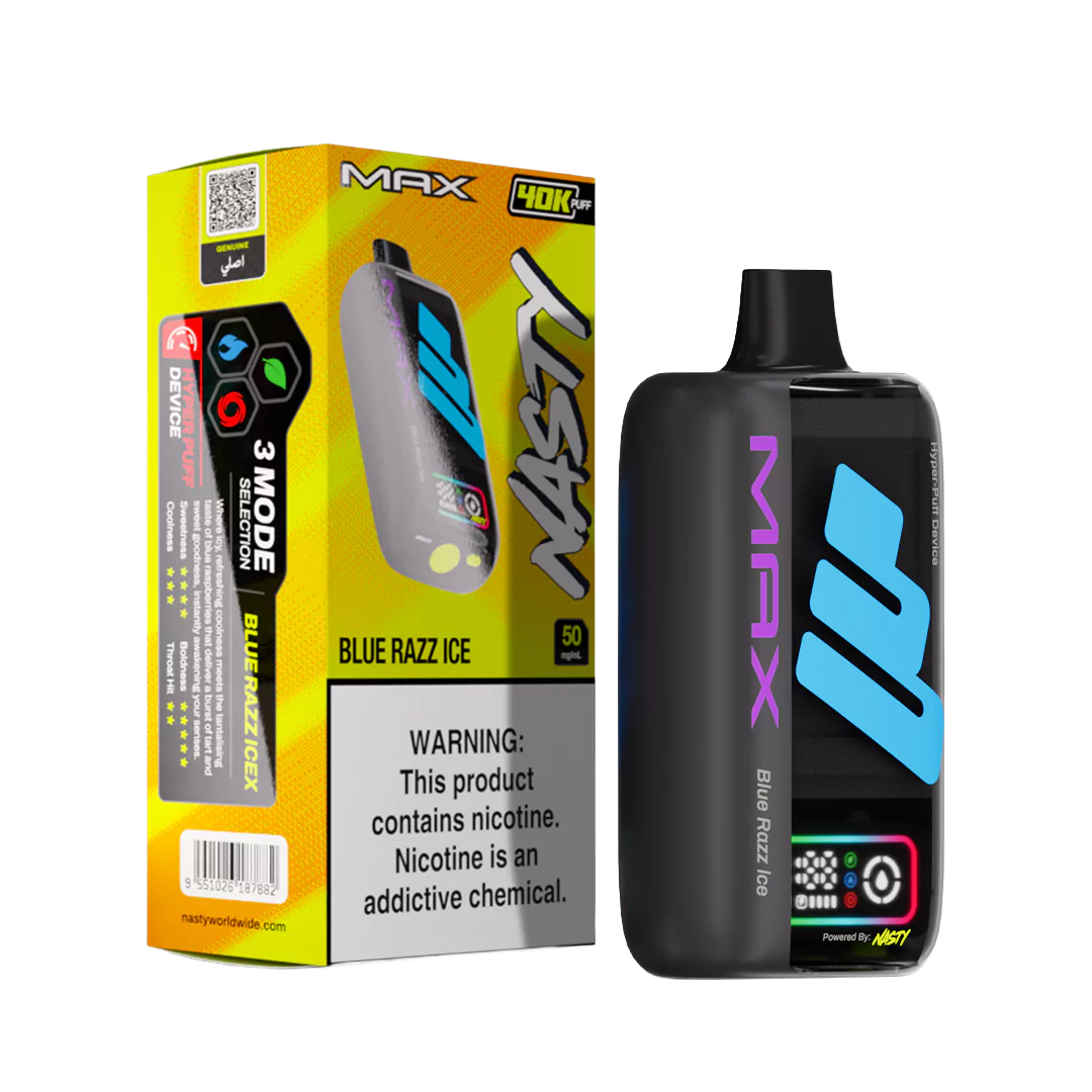 Nasty Max 40k Blue Razz Ice 50mg