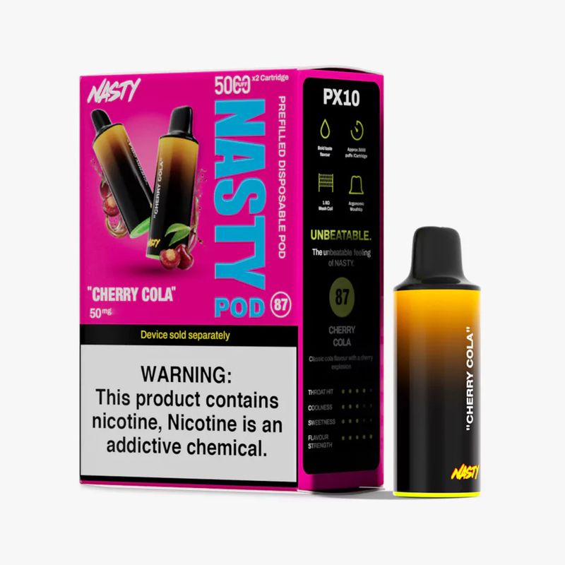 Nasty PX 10k Pod   Cherry Cola 50mg (Pod only)