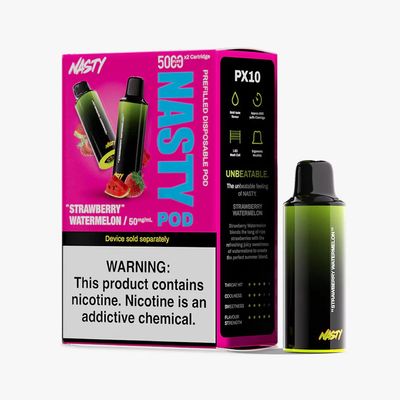 Nasty PX 10k Pod Strawberry Watermelon 50mg (Pod only)