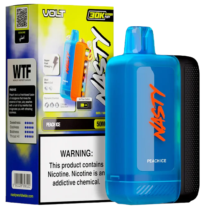 Nasty Volt 30k - Peach Ice 50mg