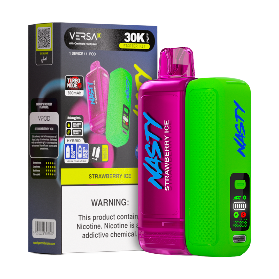 Nasty Versa 30k Kit Strawberry Ice