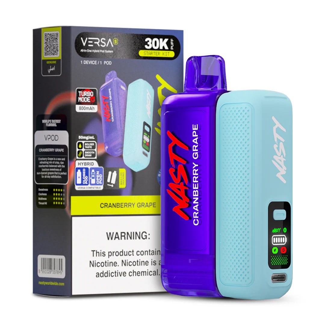 Nasty Versa 30k Kit Cranberry Grape