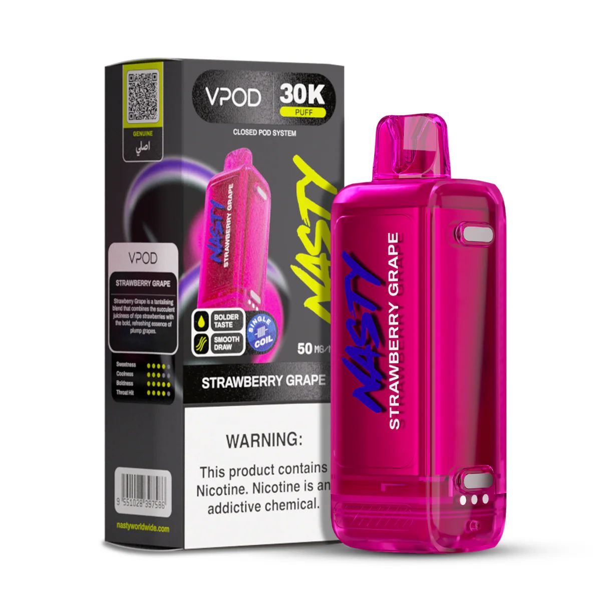 Nasty Vpod 30k Strawberry Grape