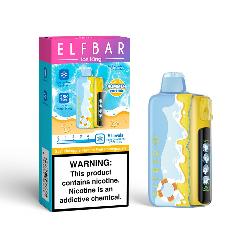 Elfbar Ice King 25k (Summer edition) Pine Passion Pome 50mg