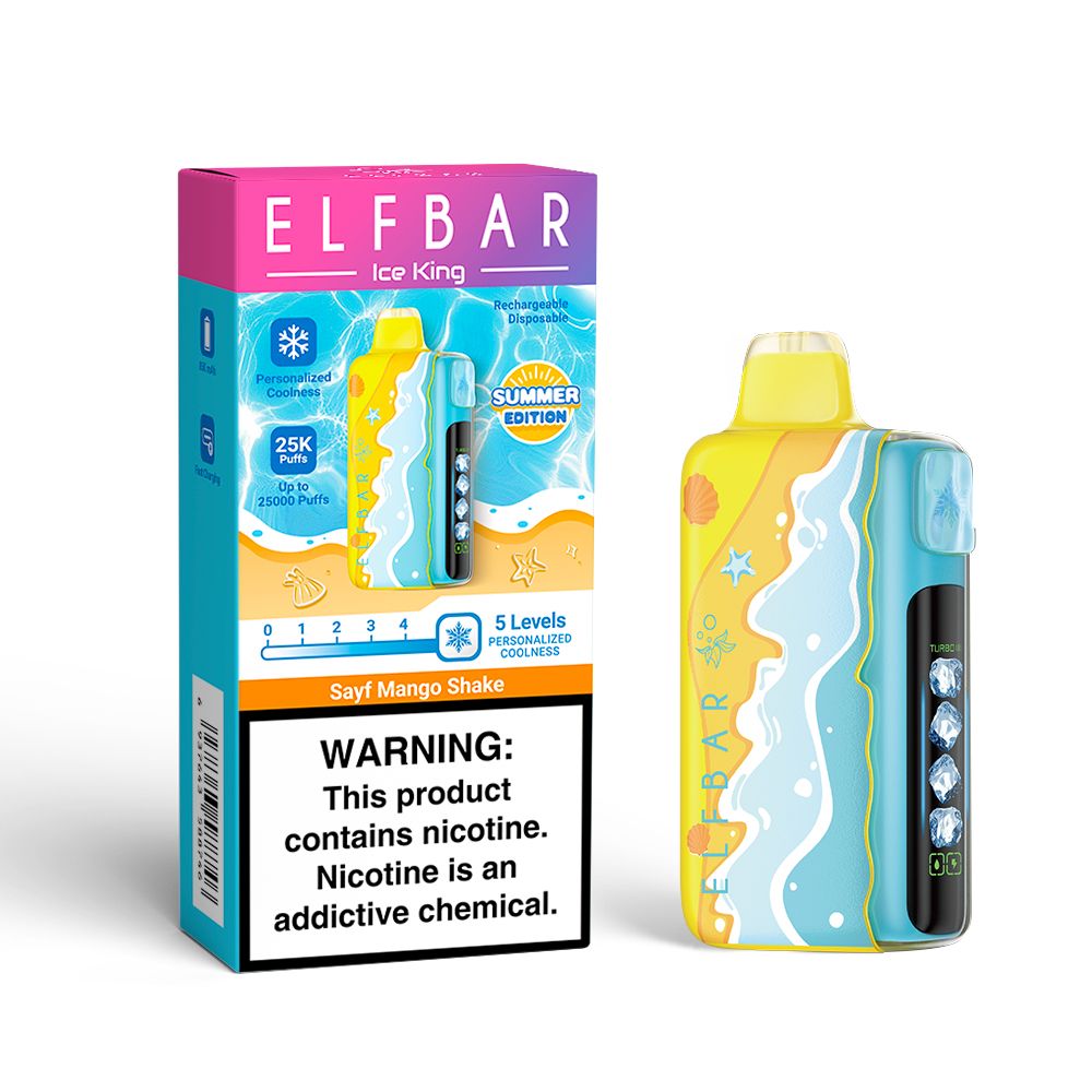 Elfbar Ice King 25k (Summer edition) Mango Shake 50mg