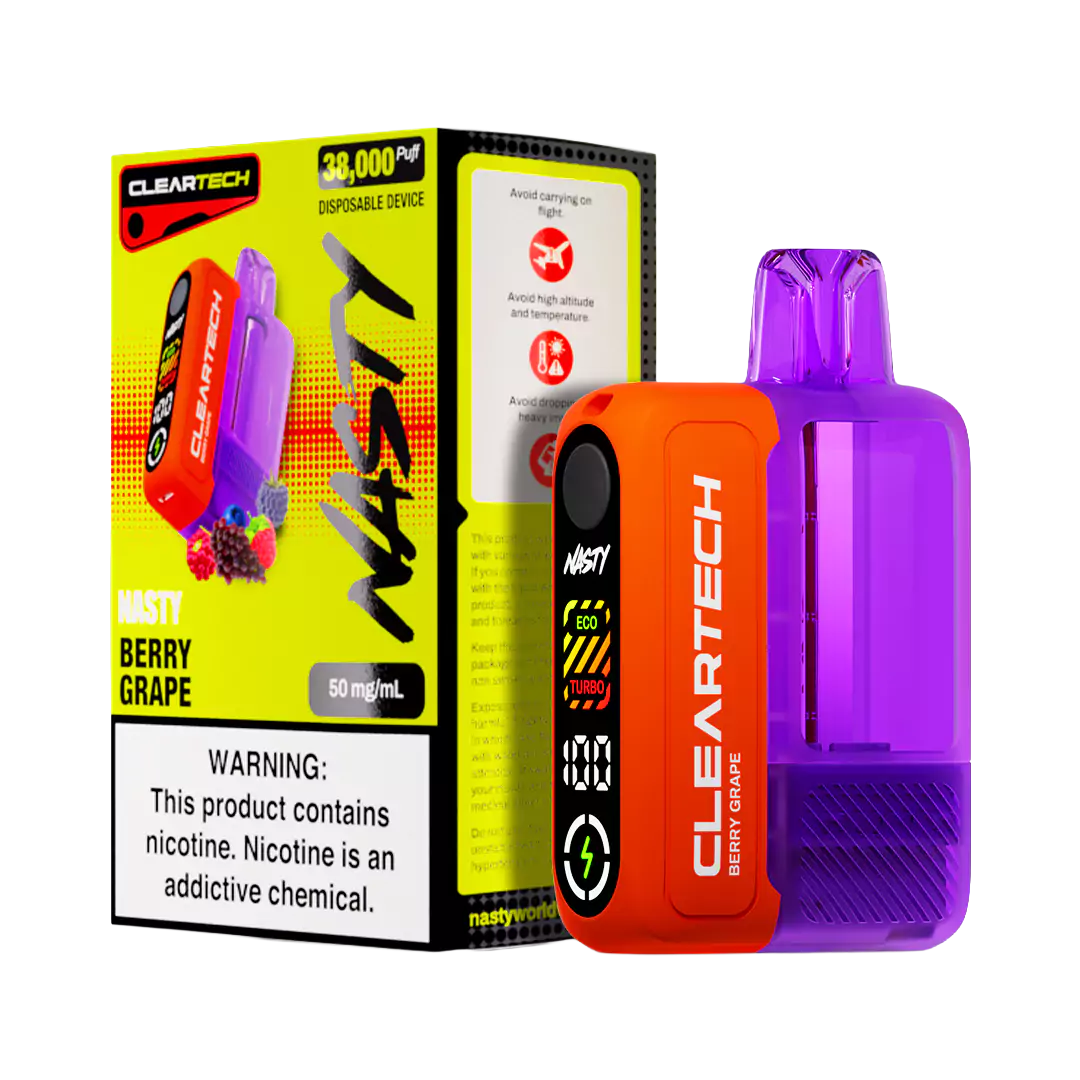 Nasty Cleartech 38k - Berry Grape 50mg