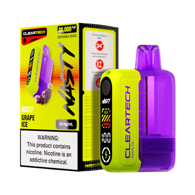 Nasty Cleartech 38k - Grape Ice 50mg